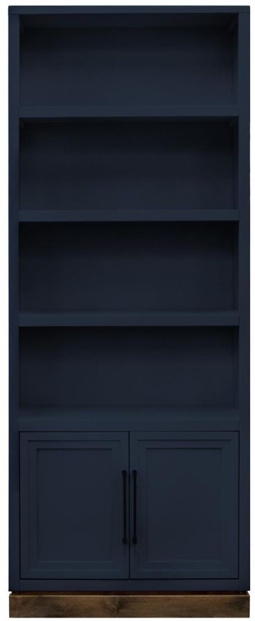 Legends Home Nora Blue Denim/Whiskey Display Case-0