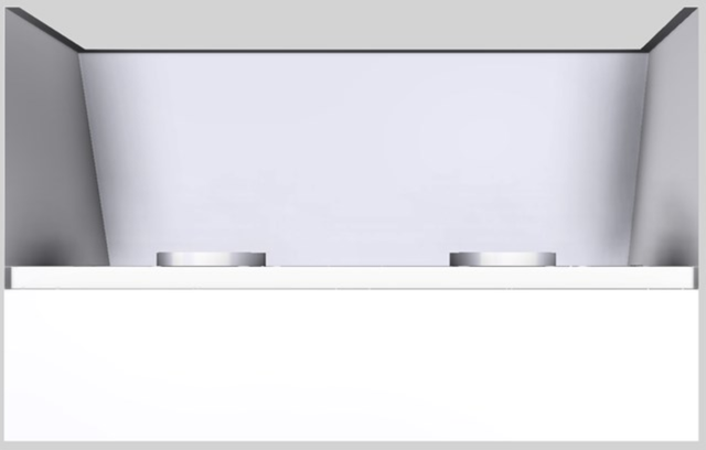 Vent-A-Hood® 48" Wall Mounted Range Hood-White-2