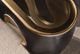 Hooker® Furniture Melange Even and Flow Black/Gold Console Table with Smoked Glass Top-4