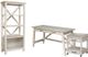 Signature Design by Ashley® Carynhurst 3-Piece Whitewash Home Office Desk Set-0