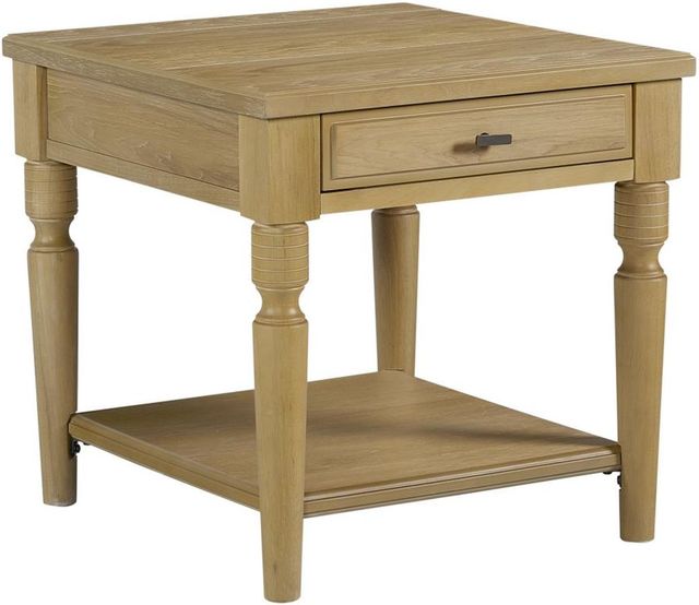 Bernards Tarrington Cashew End Table-0