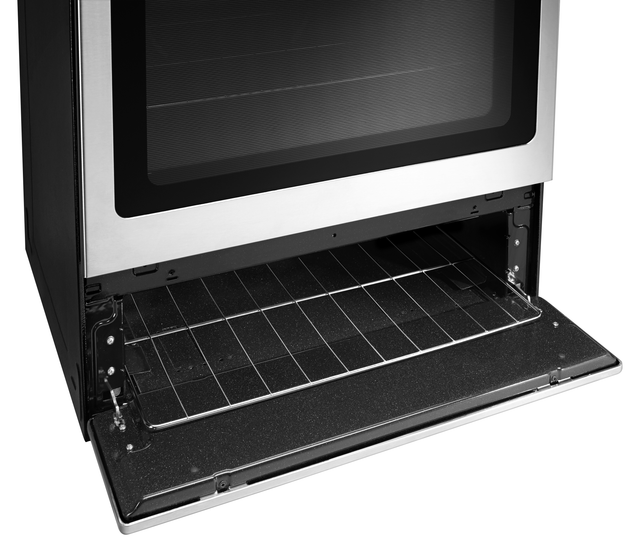 Amana® 30" Stainless Steel Free Standing Gas Range-3