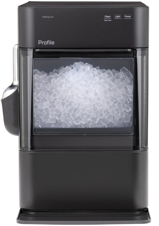 GE Profile™ Opal™ 11" 38 lb. Carbon Black Ice Maker -0
