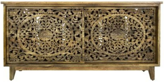 YHD Gracia Brown Large Cabinet-2