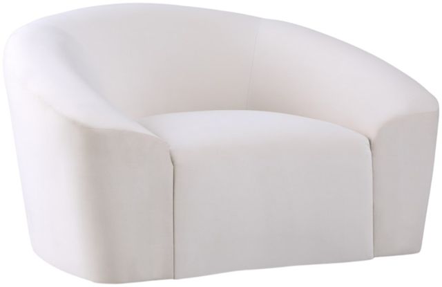 Meridian Furniture Riley Cream Upholstered Chair-0