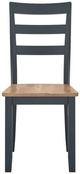 Signature Design by Ashley® Gesthaven Blue/Natural Dining Side Chair-1