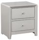 Furniture of America® Bryne Champagne Nightstand-0
