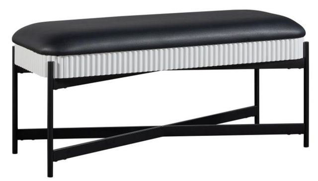 Bernards Stiltz Black/White Youth Bench-0