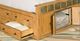 Sunny Designs™ Sedona Rustic Oak Eastern King Storage Panel Bed-2