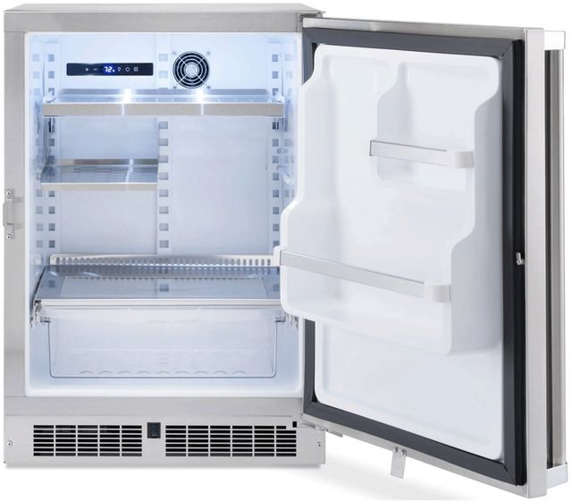 Viking® 5 Series 24" Stainless Steel Outdoor Under The Counter Refrigerator-1