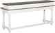 Sunny Designs™ Accent European Cottage Carriage House Console Table with Brown Top -1