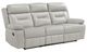Homelegance® Laconia Silver Double Manual Reclining Sofa-0