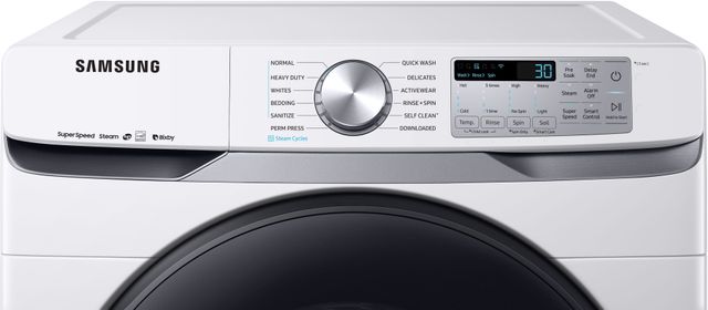 Samsung 5.0 Cu. Ft. White Front Load Washer-4