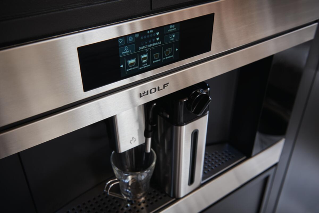 Wolf® E Series Transitional 24" Stainless Steel Coffee System-1