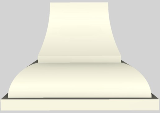 Vent-A-Hood® Designer Series 42" Biscuit Wall Mounted Range Hood-0
