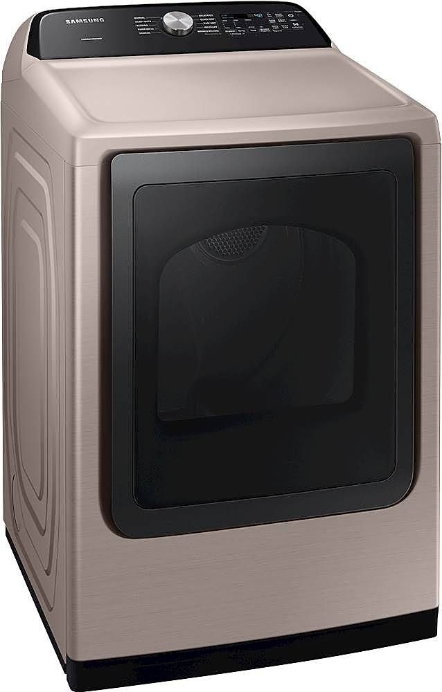 Samsung 7.4 Cu. Ft. Champagne Front Load Electric Dryer-1