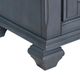 Legends Home Americana Corduroy Blue/Whiskey Bookcase Pier-4