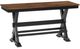 Signature Design by Ashley® Wildenauer Black/Brown Large Counter Dining Bench-0