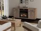 International Furniture Direct Natural Parota Brown 70" TV Stand-5