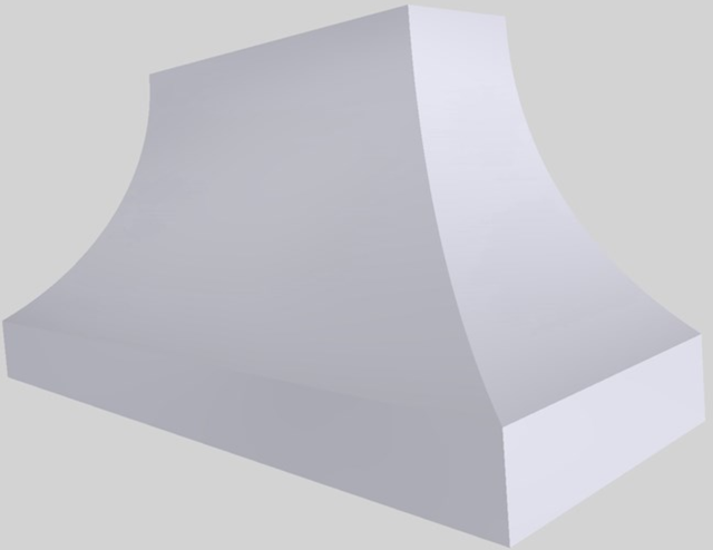 Vent-A-Hood® Designer Series 60" White Wall Mounted Range Hood-1