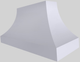Vent-A-Hood® Designer Series 60" White Wall Mounted Range Hood-4