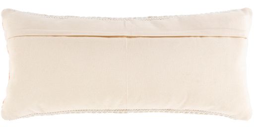 Surya Celio Bright Orange 14"x32" Toss Pillow with Polyester Insert-1