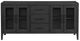 Elements International Versailles Contemporary Black Server-1