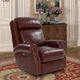 BarcaLounger® Blair Marisol Cabernet Leather Power Recliner-2
