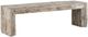 Currey & Company Kanor Whitewash Bench-0