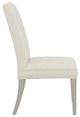 Fairfield® Customizable Entree Dining Concave Tall Back Dining Side Chair with Sheer Dove Legs-3