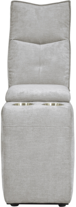 Homelegance® Tesoro 6-Piece Mist Gray Modular Power Reclining Sectional with Power Headrest-4
