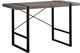 Monarch Specialties Inc. 48"L Dark Taupe and Black Metal Computer Desk-0