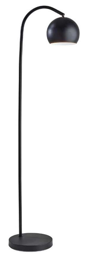 Adesso® Emerson Black Floor Lamp-0
