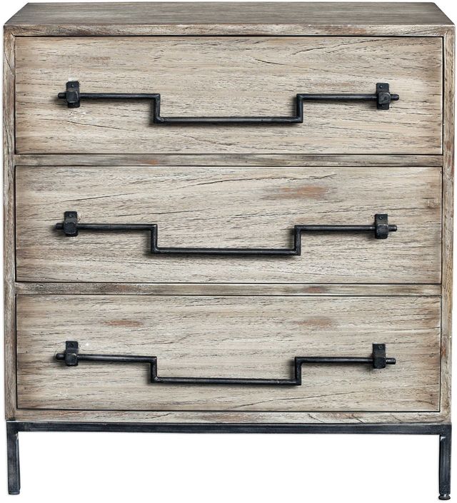 Uttermost® Jory Aged Ivory Accent Chest-3