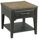 Kincaid® Plank Road Artisan's Charcoal Drawer End Table-0