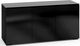 Salamander Designs® Oslo 337 AV Cabinet-Black Glass-0