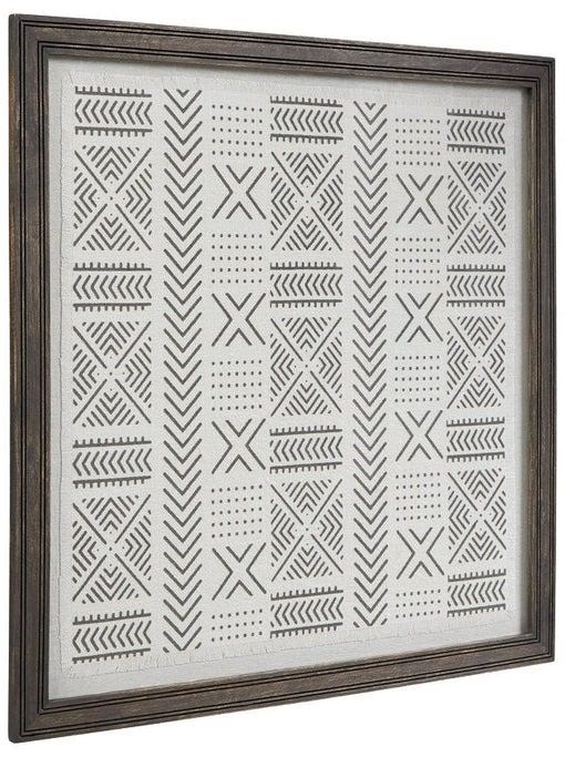 Signature Design by Ashley® Jonthrone Black/White Wall Art-1