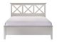 Bernards Nova II Gray Queen Panel Bed-1