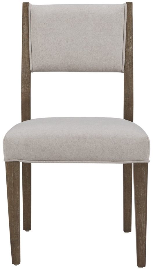 Magnussen Home® Bay Creek Baja Fog/Toasted Nutmeg Dining Side Chair-2