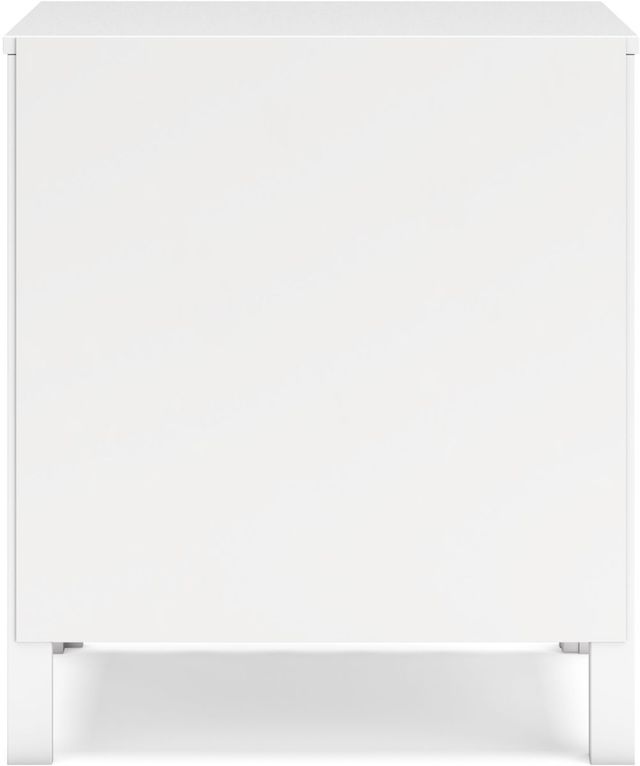 Signature Design by Ashley® Hallityn White Nightstand-3
