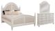 American Woodcrafters 3910 Rodanthe 3-Piece Dove White Queen Woven Bedroom Set-0