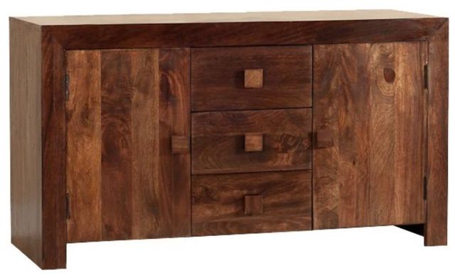 Jaipur Furniture Dakota Dark Brown 2-Door Sideboard-0