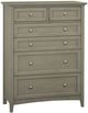 Whittier Wood® Furniture McKenzie Fieldstone 6-Drawer Chest-0