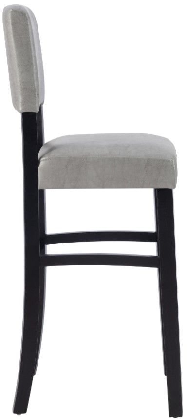 Linon Monaco Black/Dove Bar Stool-4