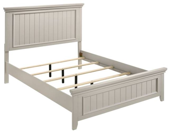 Homelegance® Donahue White Full Panel Bed-3