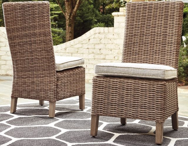 Signature Design by Ashley® Beachcroft 2-Piece Beige/Brown Chair Set-4