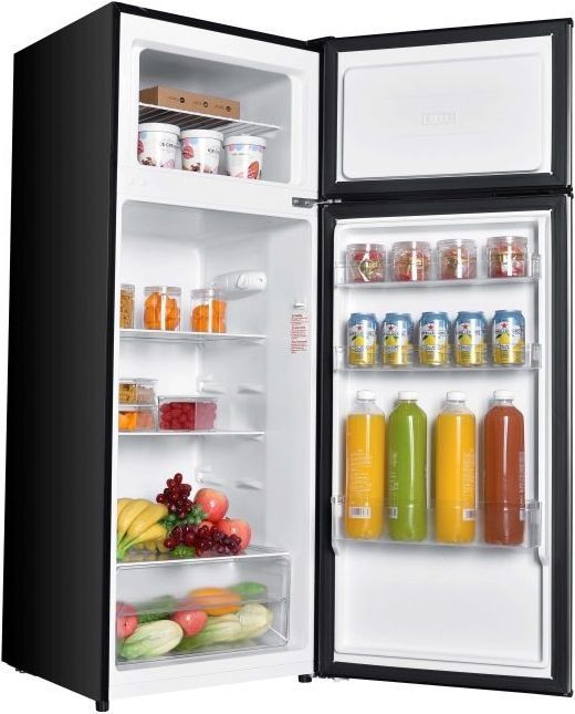 Danby® 7.4 Cu. Ft. Black/Stainless Counter Depth Top Mount Refrigerator-3