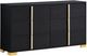 Coaster® Marceline Black/Gold Dresser-0