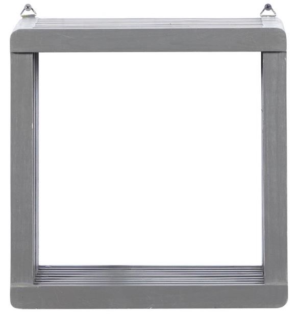 Deco Marche Gray Wooden Wall Shelf-1
