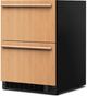 KitchenAid® 24" 4.3 Cu. Ft. Panel Ready Undercounter Double-Drawer Refrigerator/Freezer-5